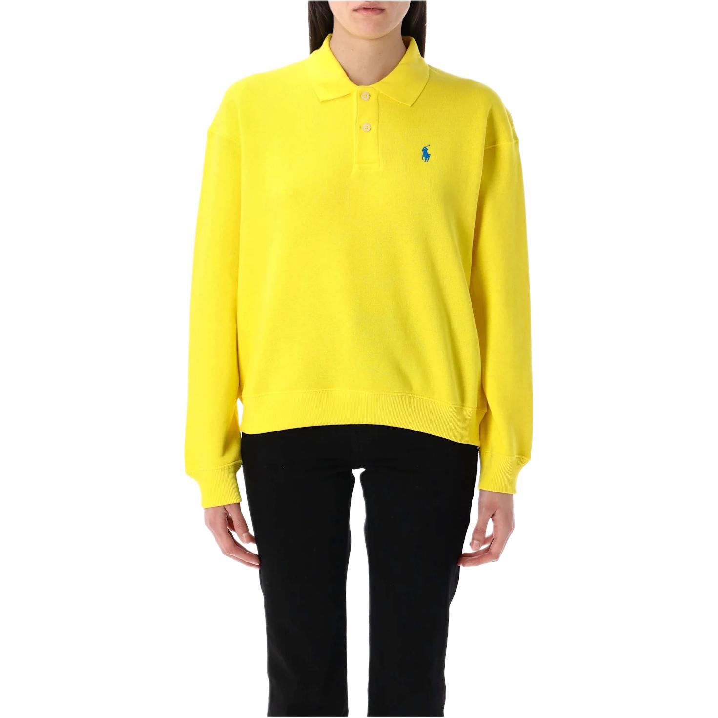 Polo Ralph Lauren Однотонная рубашка поло свободного кроя с длинным рукавом с логотипом Женские топы Желтый 211947966-005 M
Polo Ralph Lauren Однотонная рубашка поло свободного кроя с длинным рукавом с логотипом Женские топы Желтый 211947966-005 M