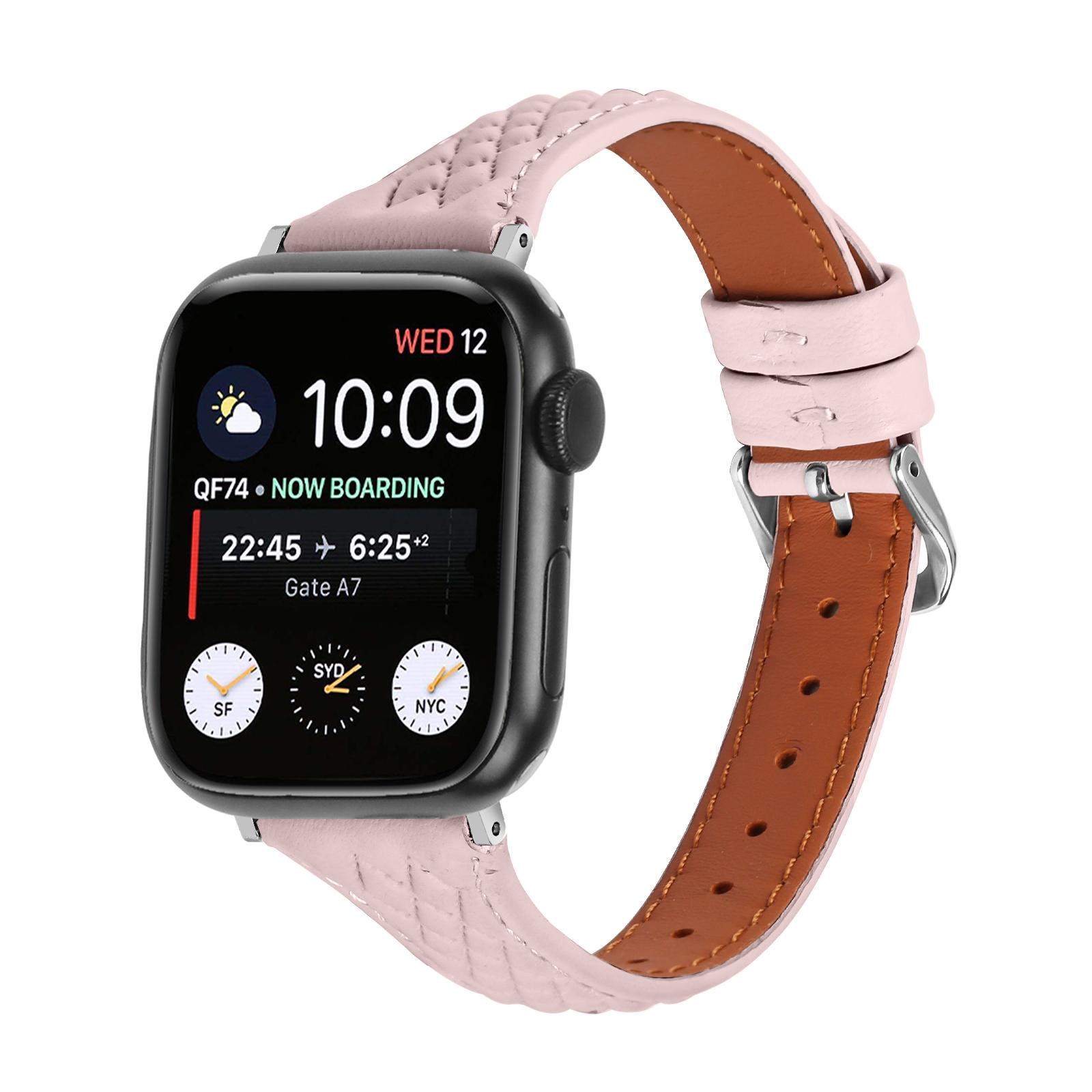 For Apple Watch Series 10 42mm/9 8 7 41mm/SE (2023) SE (2022) SE 6 5 4 40mm/3 2 1 38mm Watch Band Top-Layer Cow Leather Strap Brown
For Apple Watch Series 10 42mm/9 8 7 41mm/SE (2023) SE (2022) SE 6 5 4 40mm/3 2 1 38mm Watch Band Top-Layer Cow Leather Strap Brown