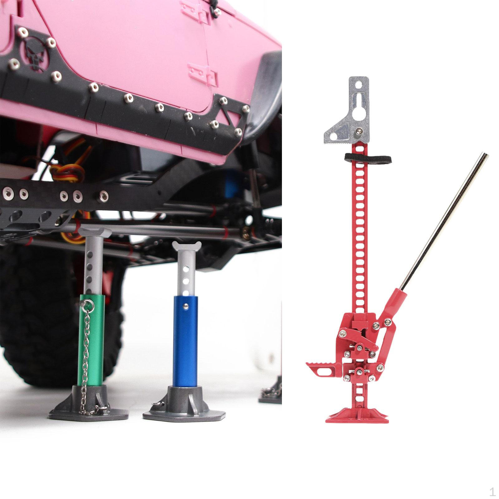 1/10 Scale Lift Jack Adjustable Stand Metal Easy to Use RC Vehicle Part for Rock Crawler
1/10 Scale Lift Jack Adjustable Stand Metal Easy to Use RC Vehicle Part for Rock Crawler