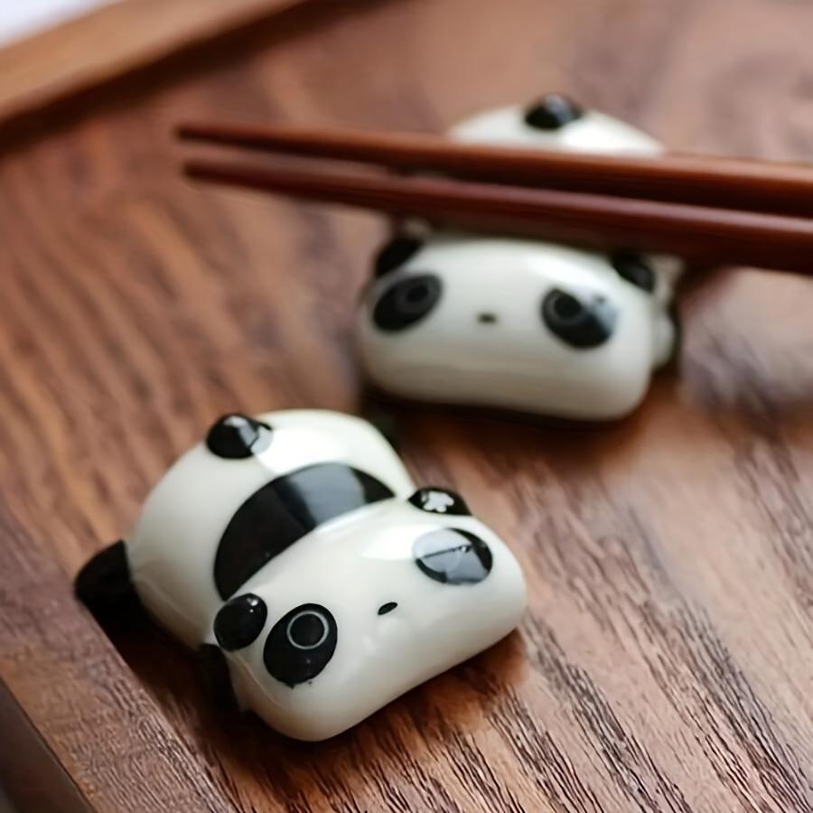 2pcs Ceramic Panda Chopstick Rest, Creative Cartoon Chopstick Holder for Home Restaurant, Cute Tableware Decor United States
2pcs Ceramic Panda Chopstick Rest, Creative Cartoon Chopstick Holder for Home Restaurant, Cute Tableware Decor United States