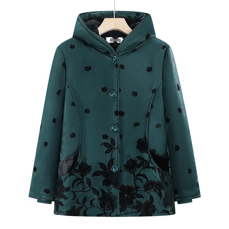 Hooded Cotton Jacket for Middle-Aged and Elderly Women – Thick Plush, Warm, Cold-Proof Winter Wear 4XL (Suggest 135-150 lbs)
Hooded Cotton Jacket for Middle-Aged and Elderly Women – Thick Plush, Warm, Cold-Proof Winter Wear 4XL (Suggest 135-150 lbs)