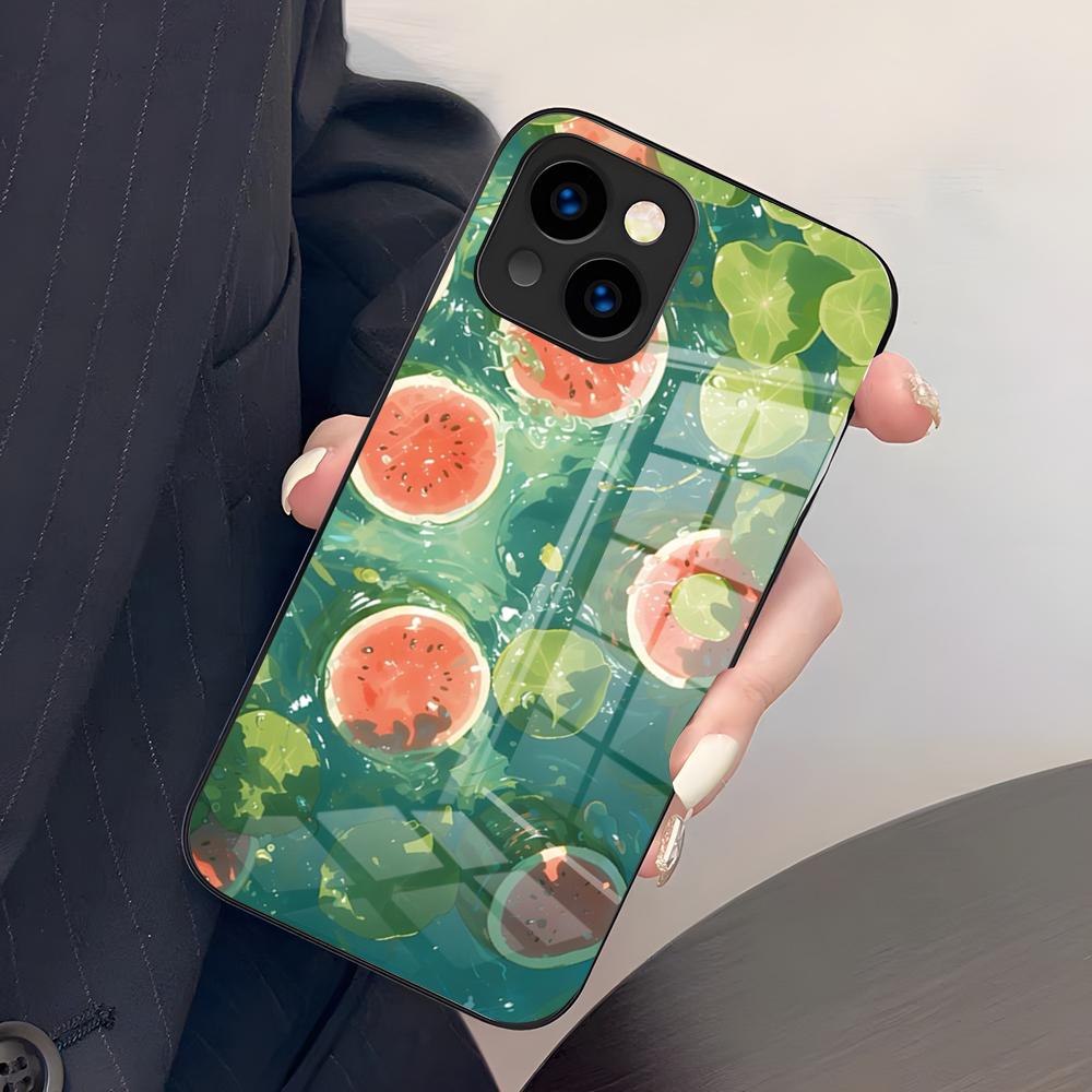 Cartoon Fruit Watermelon Phone Case For IPhone 17 Pro Max 15 Pro 16 14 Plus 12 13 Mini 11 Pro Shockproof Glass Cover iPhone13 ProMax
Cartoon Fruit Watermelon Phone Case For IPhone 17 Pro Max 15 Pro 16 14 Plus 12 13 Mini 11 Pro Shockproof Glass Cover iPhone13 ProMax