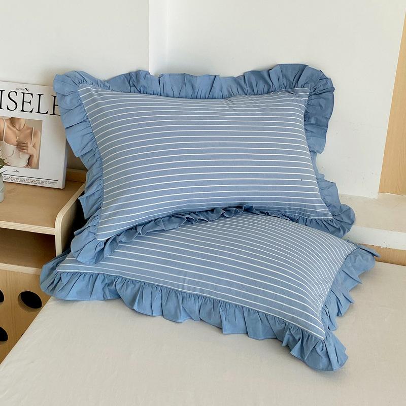2pcs Fashion French Pillowcase (Without Pillow Core), Soft Breathable Solid Color Lace Pillow Covers, Pillow Protector For Bedroom Sofa Home Decor 2pcs 48x74cm pillowcase
2pcs Fashion French Pillowcase (Without Pillow Core), Soft Breathable Solid Color Lace Pillow Covers, Pillow Protector For Bedroom Sofa Home Decor 2pcs 48x74cm pillowcase