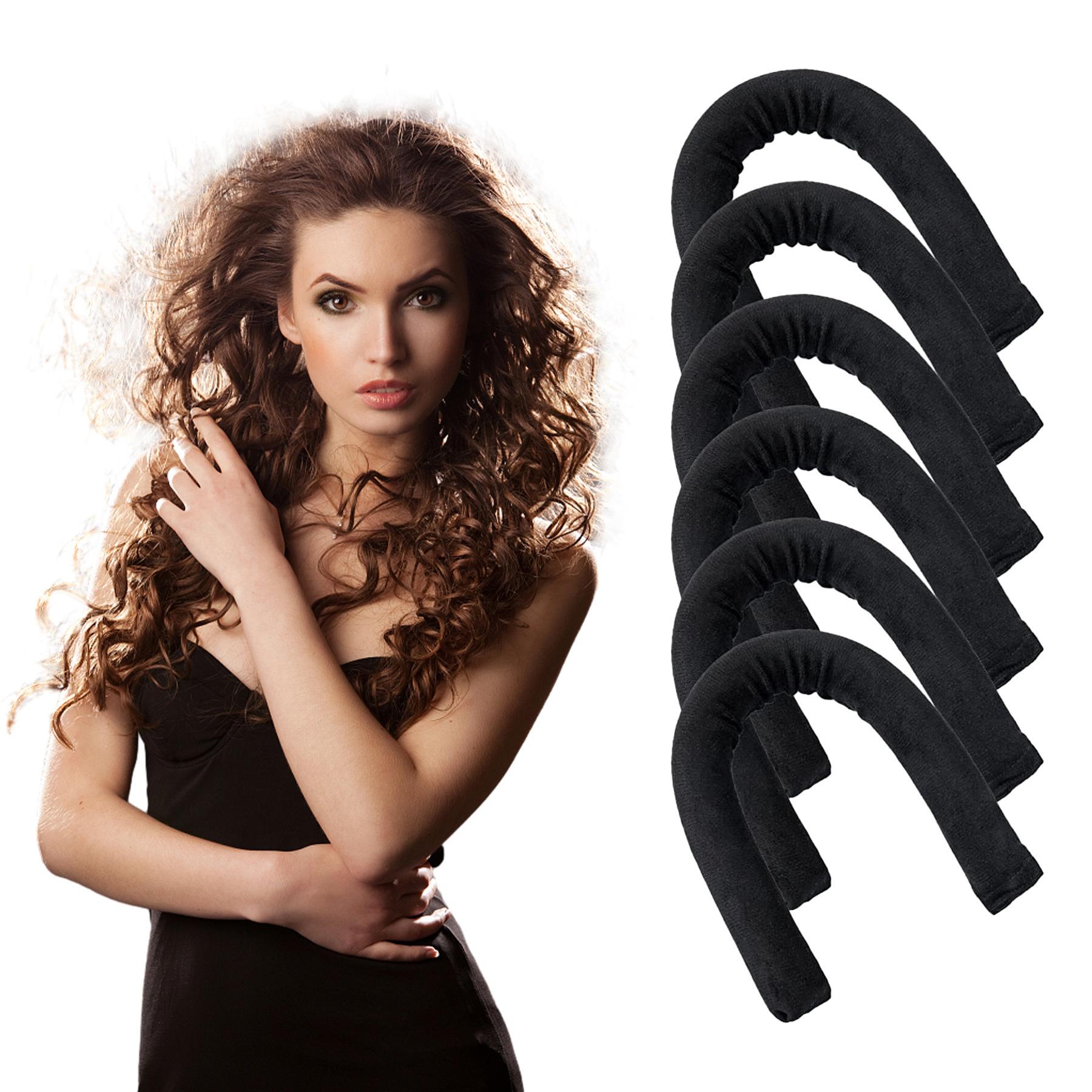No heat curling iron 6 pcs, no hair damage, lazy curling hair artifact, wave sleep hair accessories
No heat curling iron 6 pcs, no hair damage, lazy curling hair artifact, wave sleep hair accessories