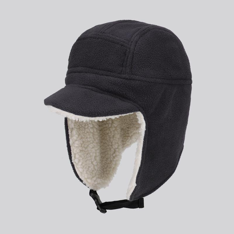 Зимние теплые ветрозащитные шапки для мужчин и женщин, для защиты лица от холода на открытом воздухе, с защитой ушей, утолщенная шапка из овечьей шерсти, защищающая от холода, с мягким козырьком L(58-60cm)
Зимние теплые ветрозащитные шапки для мужчин и женщин, для защиты лица от холода на открытом воздухе, с защитой ушей, утолщенная шапка из овечьей шерсти, защищающая от холода, с мягким козырьком L(58-60cm)