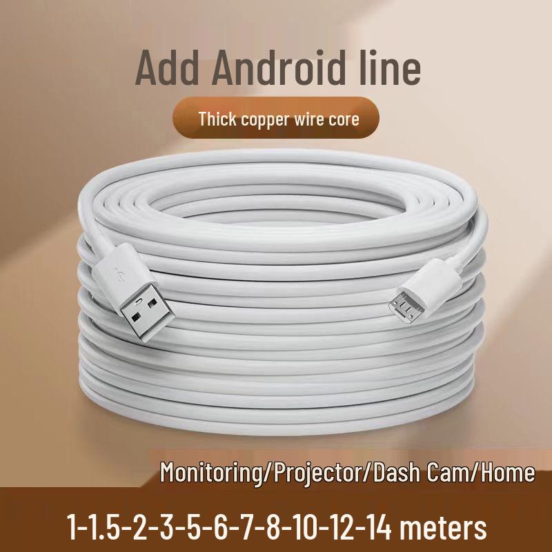 Ultra-Long USB Type-C Data Cable for Xiaomi Camera & Dashcam Charging 0.25 meters
Ultra-Long USB Type-C Data Cable for Xiaomi Camera & Dashcam Charging 0.25 meters