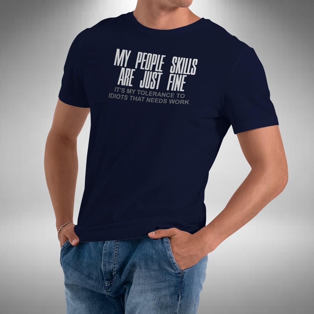 My Peolpe Skills Men s T-Shirt Funny Sarcasm humour Fathers Day Birthday Gift M
My Peolpe Skills Men s T-Shirt Funny Sarcasm humour Fathers Day Birthday Gift M