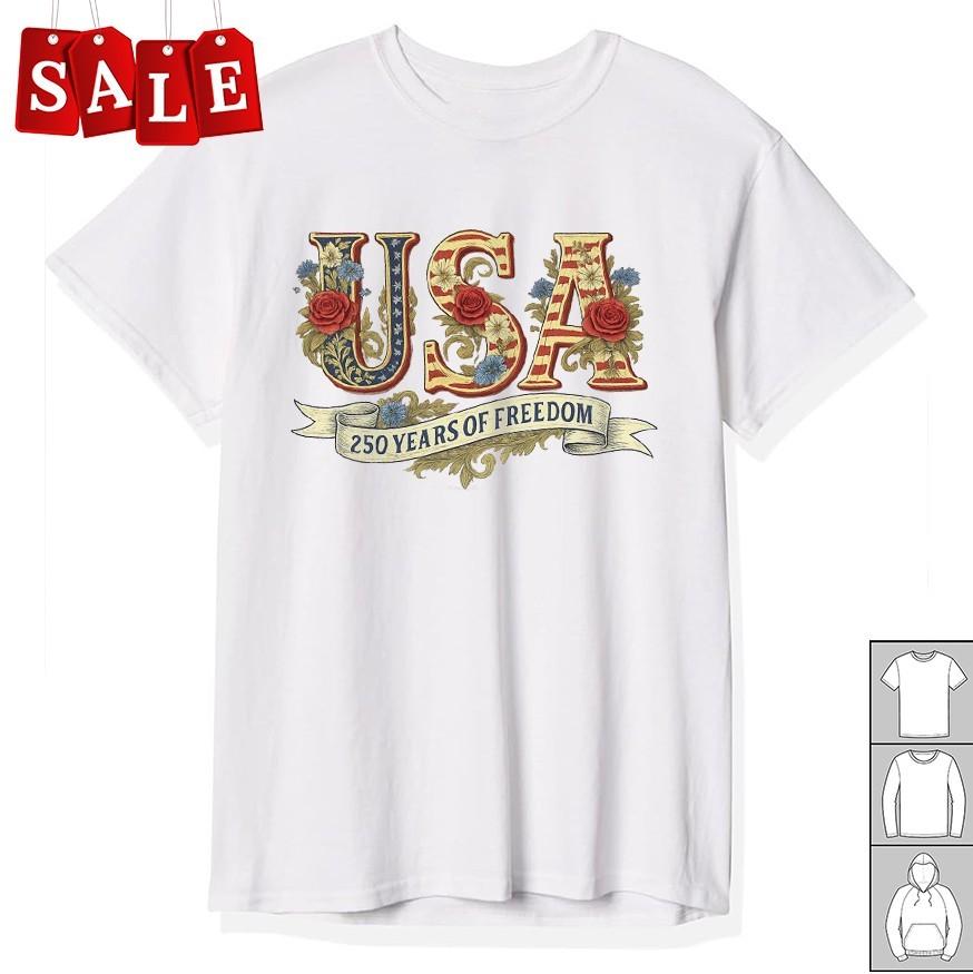 New Retro Usa 250th America Anniversary Gift For Fans Unisex S5XL Shirt CA609 Unisex T-Shirt L
New Retro Usa 250th America Anniversary Gift For Fans Unisex S5XL Shirt CA609 Unisex T-Shirt L