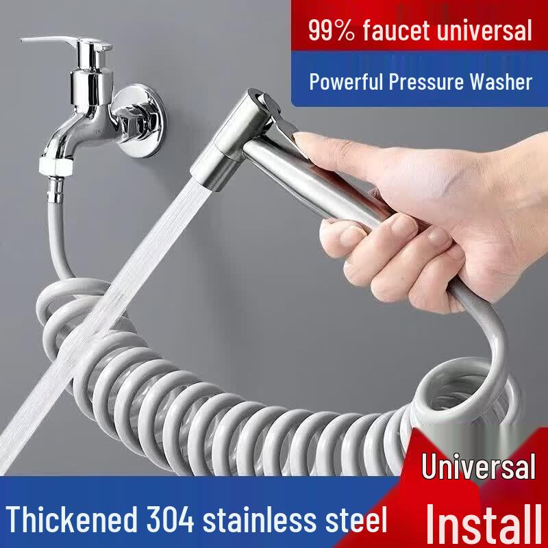 Anica Enjoy Toilet Bidet Sprayer Faucet & Hose Kit
Anica Enjoy Toilet Bidet Sprayer Faucet & Hose Kit