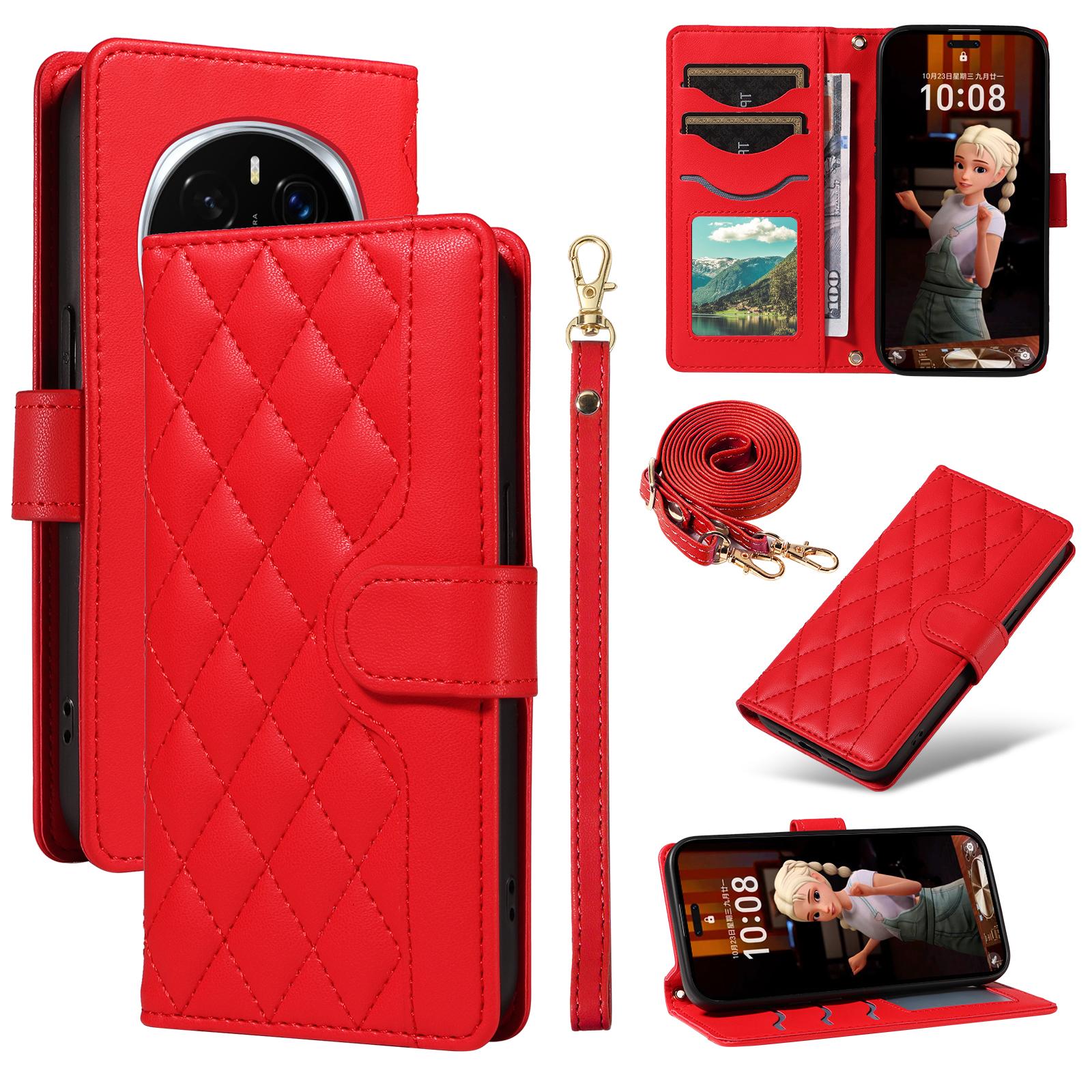 For Honor Magic7 Pro 5G Wallet Case Rhombus Leather Phone Cover with Strap D
For Honor Magic7 Pro 5G Wallet Case Rhombus Leather Phone Cover with Strap D
