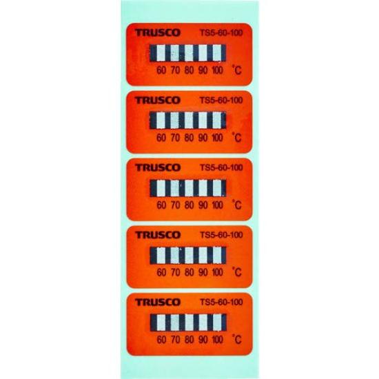 TRUSCO Temperature Stickers Display Irreversible TS560100 5-Point 60℃~100℃ (40 Sheets) білий
TRUSCO Temperature Stickers Display Irreversible TS560100 5-Point 60℃~100℃ (40 Sheets) білий