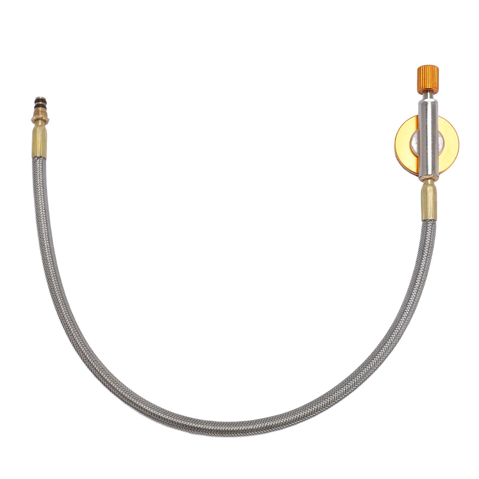 Camping Stove Replacement Valve Hose Flat Gas Tank Regulator Hose Replacement Part for Camp Stove
Camping Stove Replacement Valve Hose Flat Gas Tank Regulator Hose Replacement Part for Camp Stove