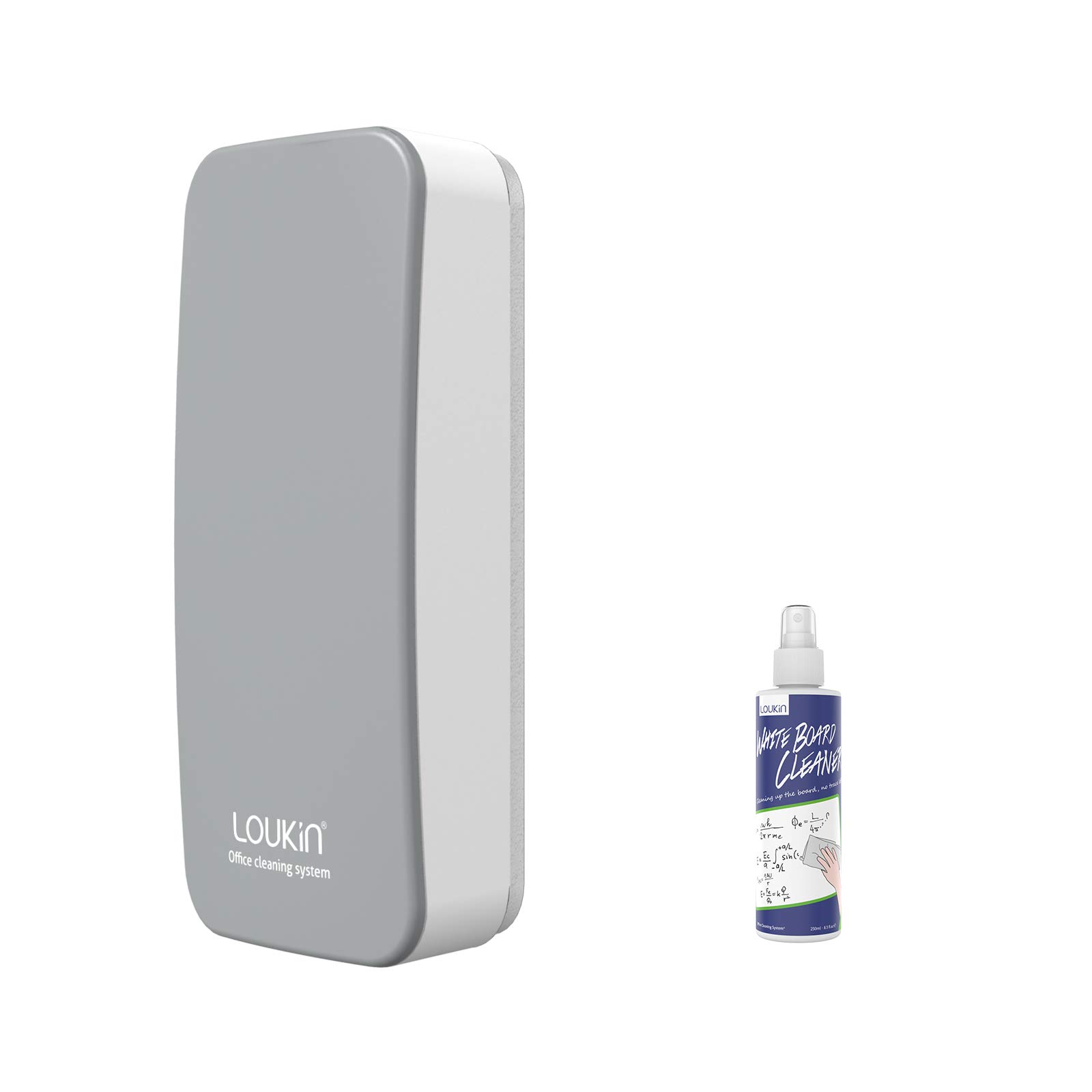 LOUKIN Magnetic Whiteboard Eraser with for Glass Suitable for and Includes 100ml Gray Magnet, Boards, Classrooms, Homes, Offices, Cleaner, сірий колір
LOUKIN Magnetic Whiteboard Eraser with for Glass Suitable for and Includes 100ml Gray Magnet, Boards, Classrooms, Homes, Offices, Cleaner, сірий колір