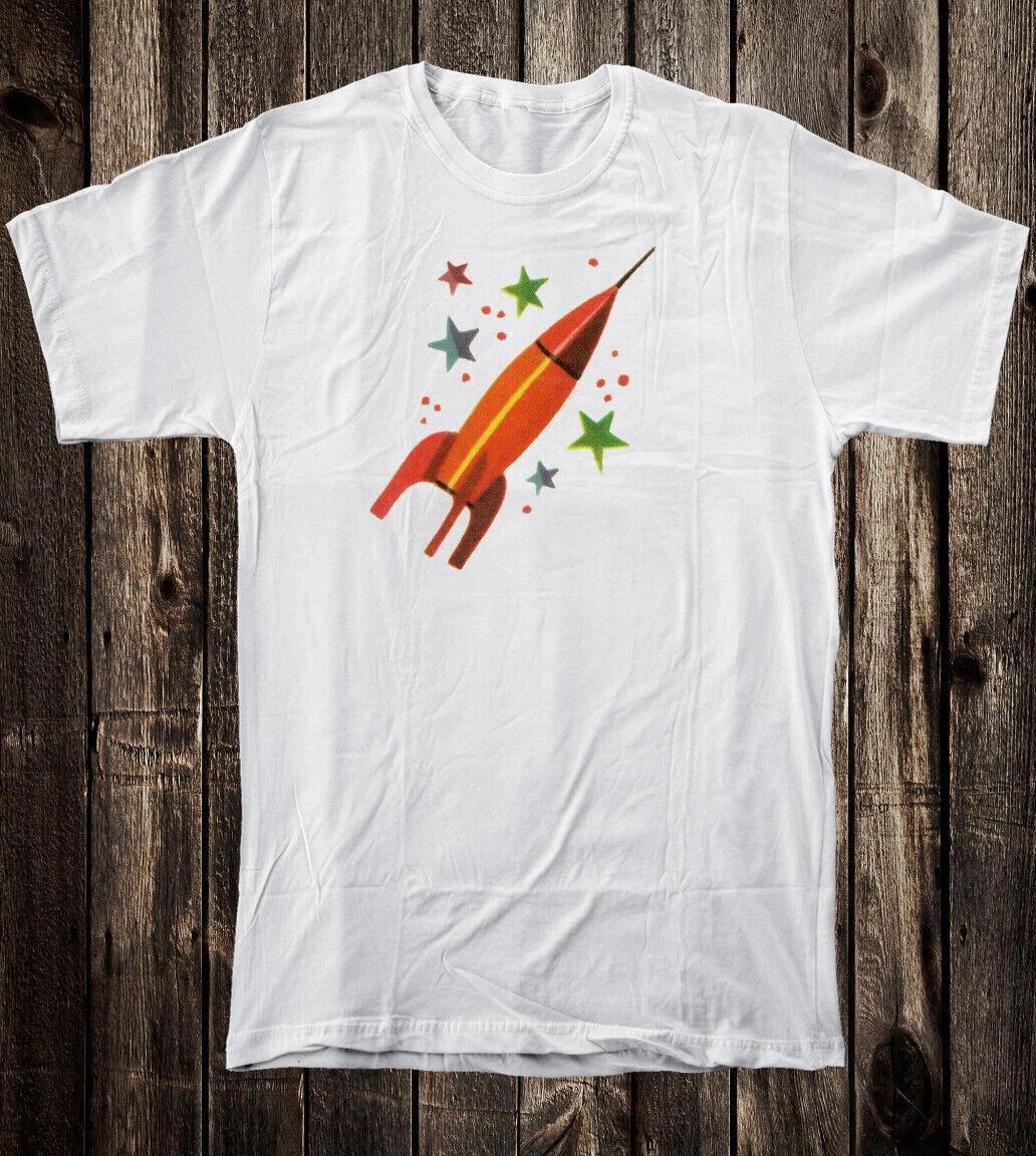 Retro Novelty Tee T Shirt Vintage Mid Century Art Atomic Rocket Ship #4 XL
Retro Novelty Tee T Shirt Vintage Mid Century Art Atomic Rocket Ship #4 XL