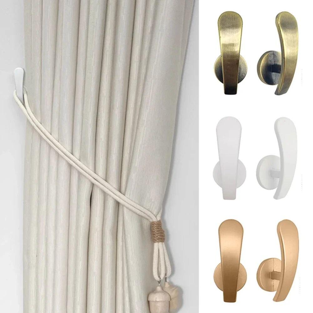 Practical Metal Wall Hanger Wall Mounted Clothes Hanger Window Curtain Hooks Sundries Organizer style 1
Practical Metal Wall Hanger Wall Mounted Clothes Hanger Window Curtain Hooks Sundries Organizer style 1