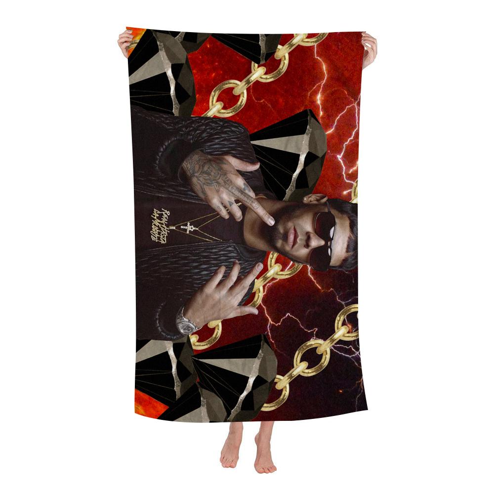 Rapper Anuel AA Bath Towel Microfiber Soft Water Absorbing Breathable For Girl Kids Decorative Cartoon Beach Towel W40*H60(CM)
Rapper Anuel AA Bath Towel Microfiber Soft Water Absorbing Breathable For Girl Kids Decorative Cartoon Beach Towel W40*H60(CM)