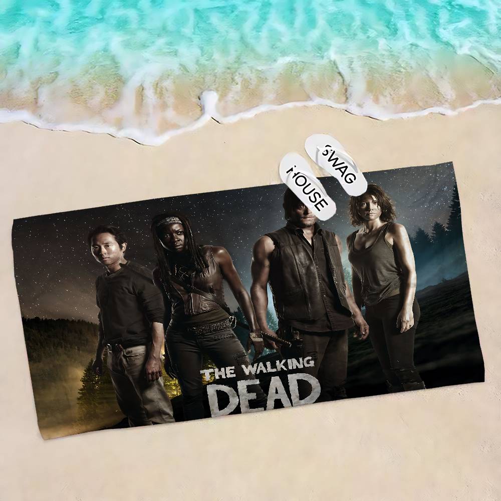 Horror TV The Walking Dead Microfiber Blanket Quick Drying Beach Towels Oversized Printing Super Absorbent Pool Towel Blanket W40*H60(CM)
Horror TV The Walking Dead Microfiber Blanket Quick Drying Beach Towels Oversized Printing Super Absorbent Pool Towel Blanket W40*H60(CM)