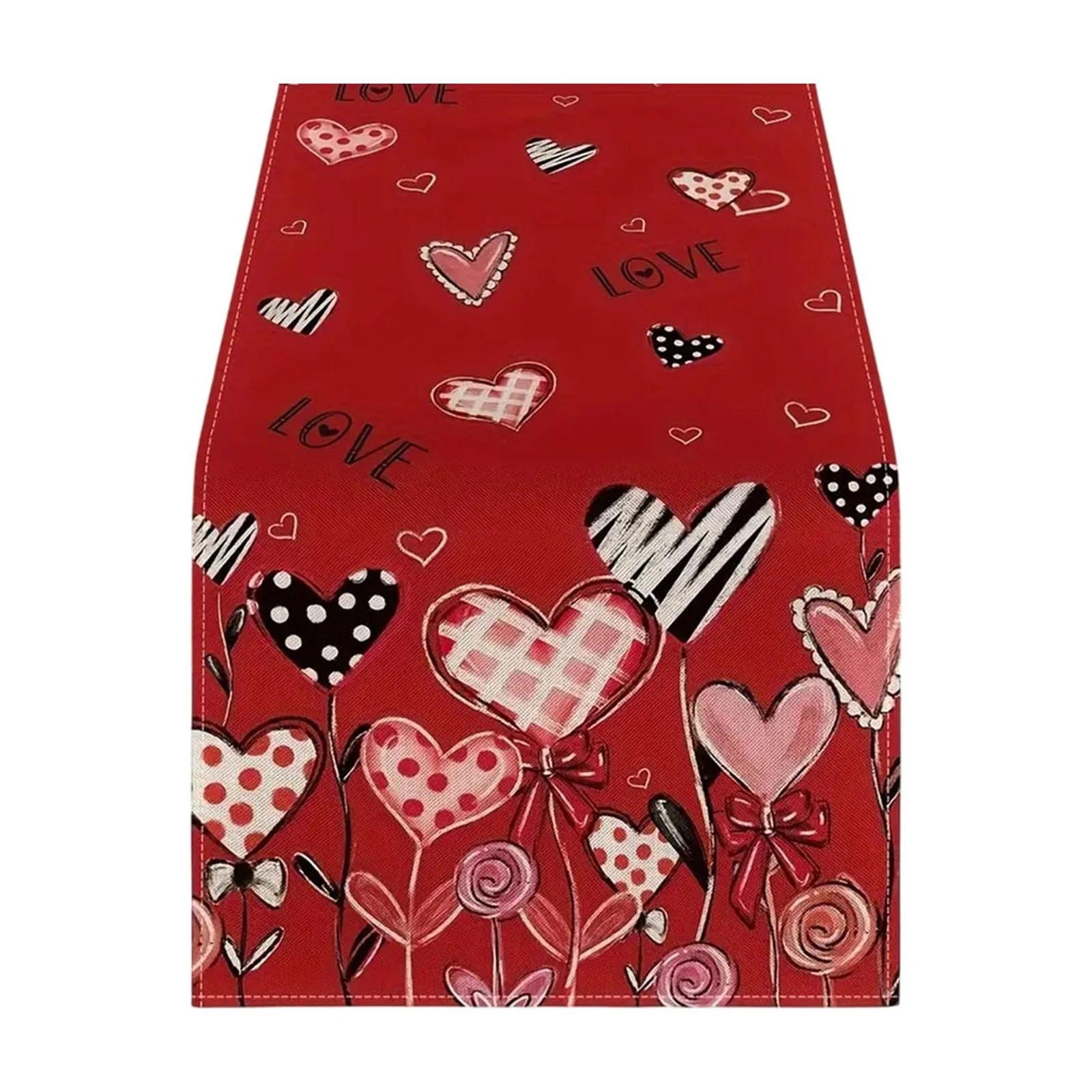 Valentine s Day Table Runner, Super Soft Tablecloth, Suitable For Catering, Weddings, Kitchens, Parties, Holiday Picnics, And Home Décor. One Size
Valentine s Day Table Runner, Super Soft Tablecloth, Suitable For Catering, Weddings, Kitchens, Parties, Holiday Picnics, And Home Décor. One Size