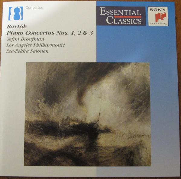 CD BARTOK, BRONFMAN, LAP; SALONEN - Piano Concertos 1 - 3 SBK89732 Sony Classical US Classical Used
CD BARTOK, BRONFMAN, LAP; SALONEN - Piano Concertos 1 - 3 SBK89732 Sony Classical US Classical Used