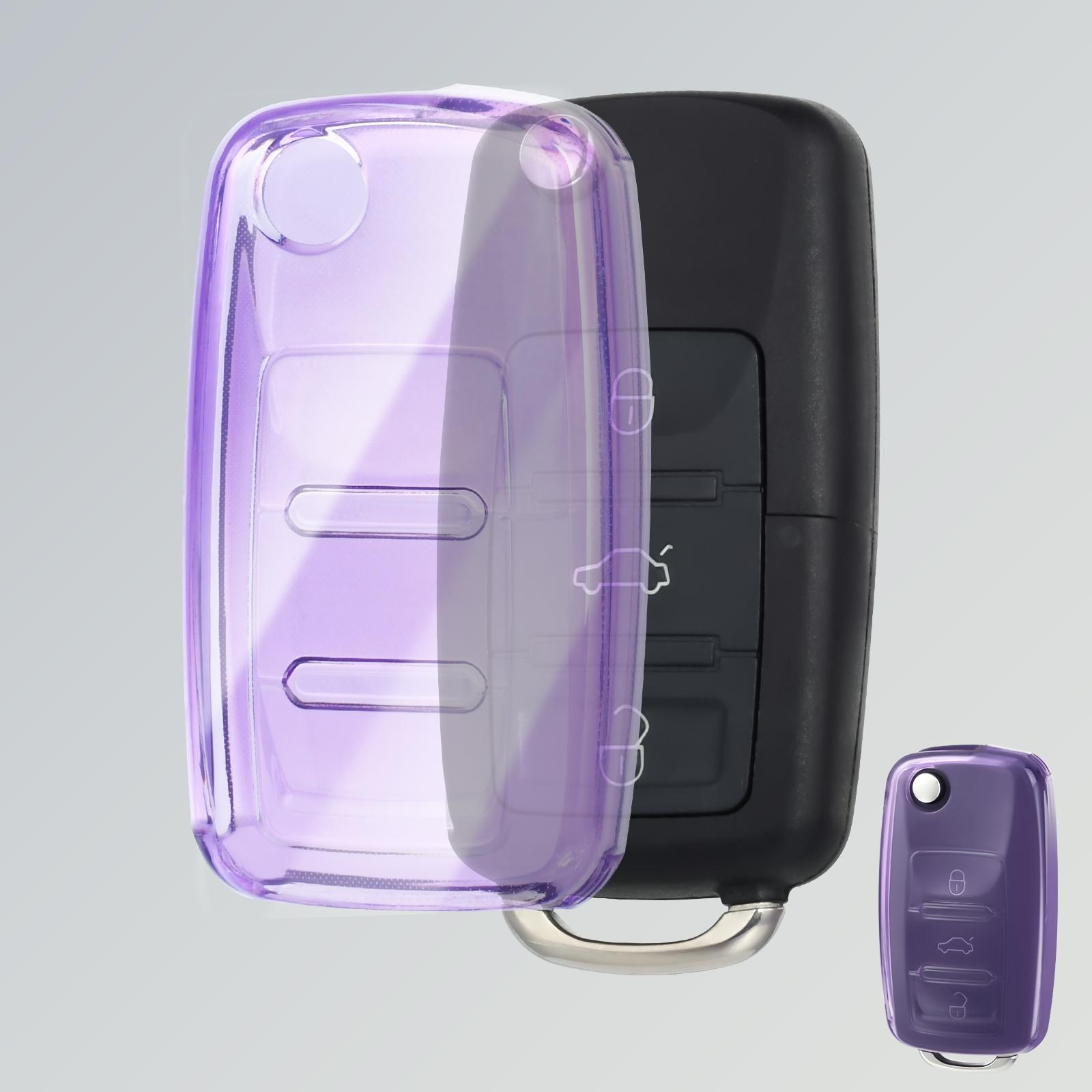 For VW Volkswagen Polo Tiguan Passat B5 B6 B7 Golf 4 5 6 MK6 Jetta Lavida Skoda Octavia TPU Transparent Car Key Fob Case Cover фіолетовий
For VW Volkswagen Polo Tiguan Passat B5 B6 B7 Golf 4 5 6 MK6 Jetta Lavida Skoda Octavia TPU Transparent Car Key Fob Case Cover фіолетовий