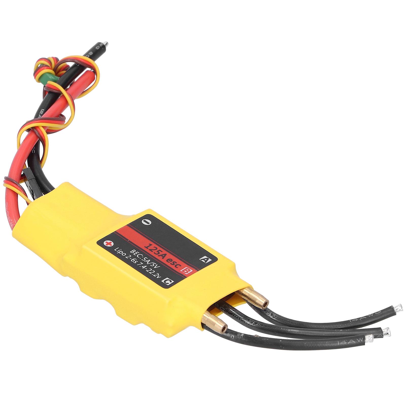 125A 2Way Water Cooling Brushless ESC Electronic Speed Controller for RC Boat Airship
125A 2Way Water Cooling Brushless ESC Electronic Speed Controller for RC Boat Airship