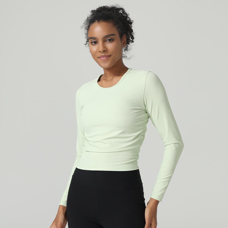 Ribbed Slim-Fit Long-Sleeve Yoga & Fitness Top for Autumn/Winter Large (L)
Ribbed Slim-Fit Long-Sleeve Yoga & Fitness Top for Autumn/Winter Large (L)