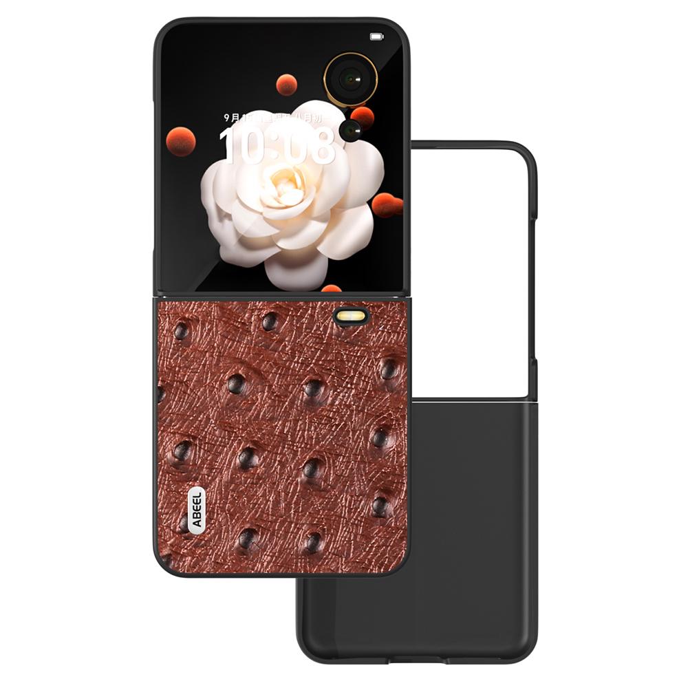For Honor Magic V Flip 5G Case Genuine Cow Leather+PC Phone Cover Ostrich Texture Coffee
For Honor Magic V Flip 5G Case Genuine Cow Leather+PC Phone Cover Ostrich Texture Coffee