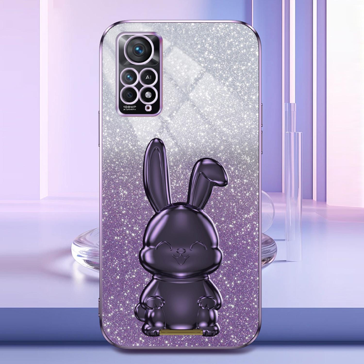 For Xiaomi Redmi Note 11E Pro 5G Pull-out Kickstand Phone Cover Electroplating Rabbit Case Purple
For Xiaomi Redmi Note 11E Pro 5G Pull-out Kickstand Phone Cover Electroplating Rabbit Case Purple