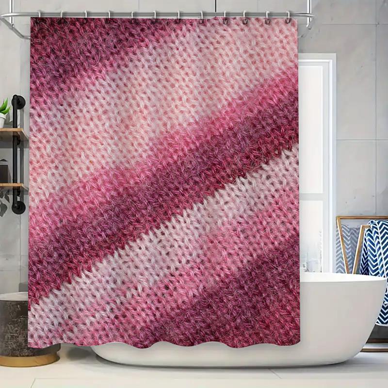 Modern Pink Gradient: Stylish Striped Pattern Shower Curtain For A Chic And Contemporary Bathroom Dcor W60H190(CM)-1 Pcs
Modern Pink Gradient: Stylish Striped Pattern Shower Curtain For A Chic And Contemporary Bathroom Dcor W60H190(CM)-1 Pcs