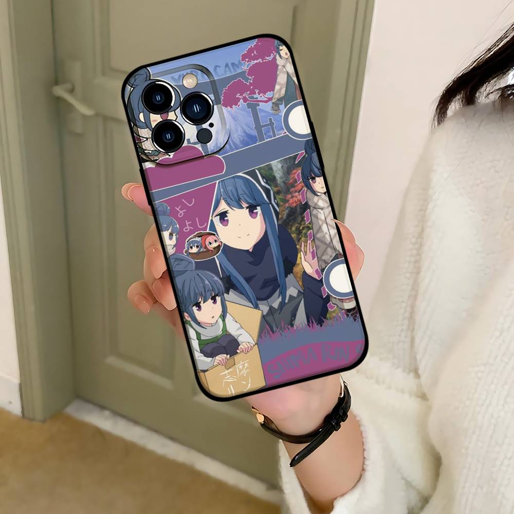 Yuru Camp Phone Case For IPhone 1716 15 14 13 Pro Max 11 12 Mini X Xs XR Black Silicone Cover iPhone12PRO
Yuru Camp Phone Case For IPhone 1716 15 14 13 Pro Max 11 12 Mini X Xs XR Black Silicone Cover iPhone12PRO