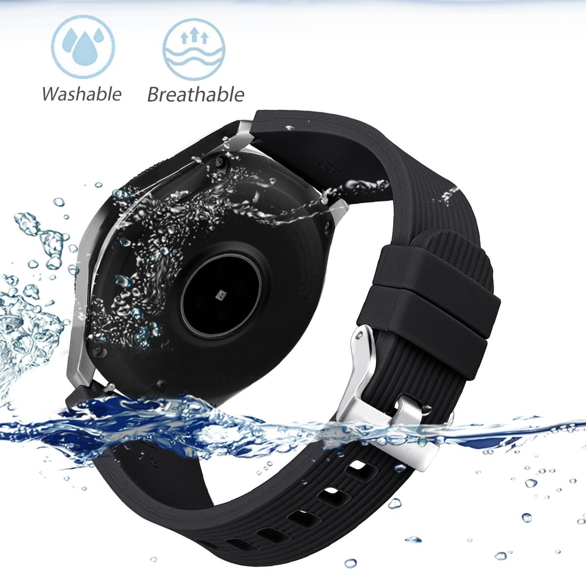 22mm Vertical Stripe Texture Silicone Wrist Strap for Samsung Galaxy Watch 46mm Dark Grey
22mm Vertical Stripe Texture Silicone Wrist Strap for Samsung Galaxy Watch 46mm Dark Grey