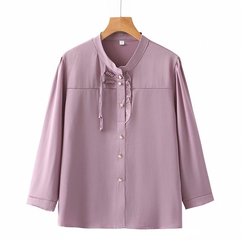 Middle-aged Elderly Autumn New Long-sleeved Shirt Grandma Loose Fashionable Mother Versatile Thin Top XL розовый
Middle-aged Elderly Autumn New Long-sleeved Shirt Grandma Loose Fashionable Mother Versatile Thin Top XL розовый