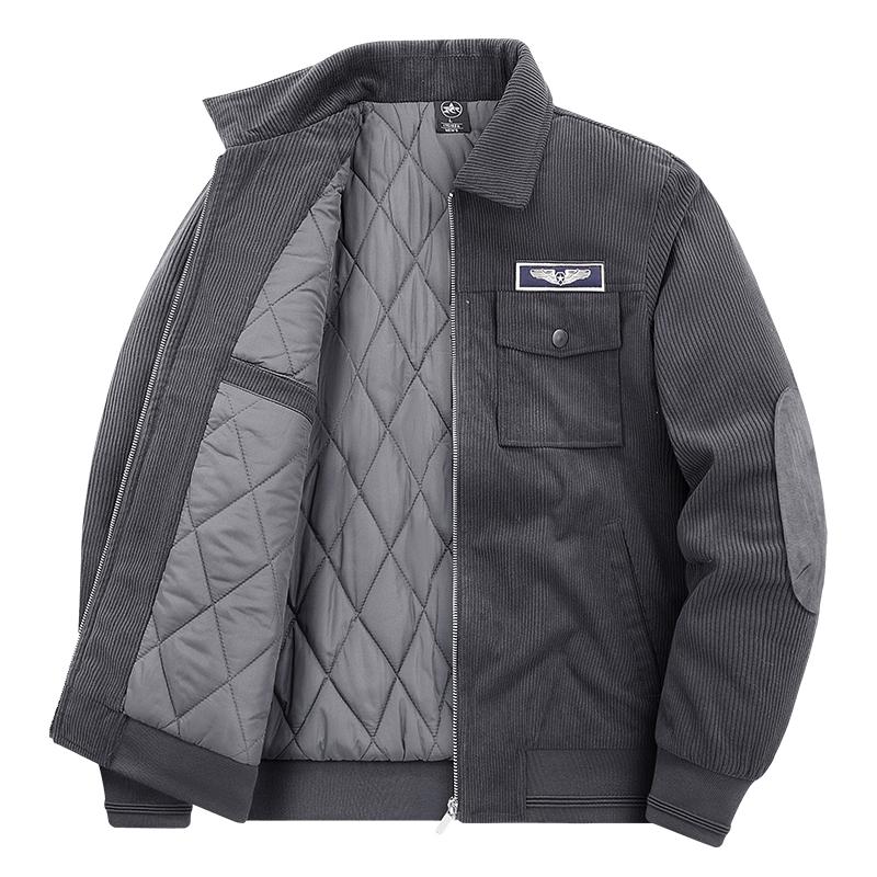 Autumn and Winter Casual Men s Collar Cotton Jacket, Fashionable and Versatile, High-quality Corduroy Jacket XXXXXL сірий
Autumn and Winter Casual Men s Collar Cotton Jacket, Fashionable and Versatile, High-quality Corduroy Jacket XXXXXL сірий