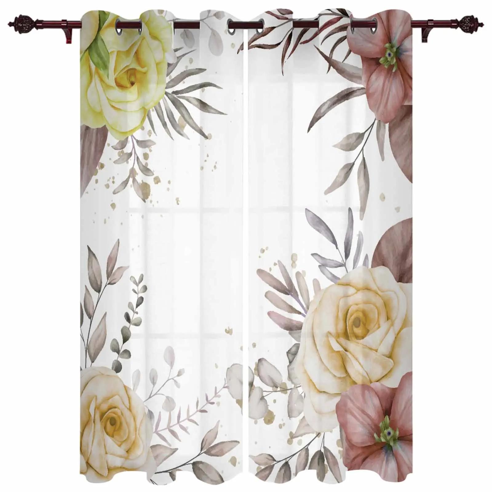 Plant Watercolor Nature Contemporary Hall Curtain Drapes for Living Room Sleeping Room Space Window Curtain Drapes Panels Drapes W50 X H130(CM)X2&Hook
Plant Watercolor Nature Contemporary Hall Curtain Drapes for Living Room Sleeping Room Space Window Curtain Drapes Panels Drapes W50 X H130(CM)X2&Hook