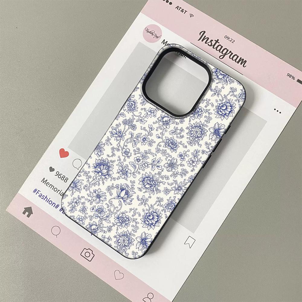 Blue White Floral Toile De Jouy Lichee leather pattern Phone Case For Xiaomi mi 15T X7 F7 X6 M7 X5 M6 F5 Pro Ultra GT NFC 4G 5G Xiaomi 14T 5G
Blue White Floral Toile De Jouy Lichee leather pattern Phone Case For Xiaomi mi 15T X7 F7 X6 M7 X5 M6 F5 Pro Ultra GT NFC 4G 5G Xiaomi 14T 5G