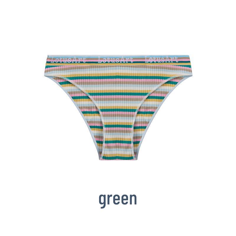 Women s Retro Rainbow Stripe Low-Rise Cotton Briefs M (70-100 lbs)
Women s Retro Rainbow Stripe Low-Rise Cotton Briefs M (70-100 lbs)