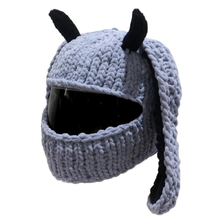 Rabbits Ear Helmets Cover for Motorcycles Full Face Helmets Protector Cover for Fun Loving Riders Motorcycling Headwear сірий колір
Rabbits Ear Helmets Cover for Motorcycles Full Face Helmets Protector Cover for Fun Loving Riders Motorcycling Headwear сірий колір