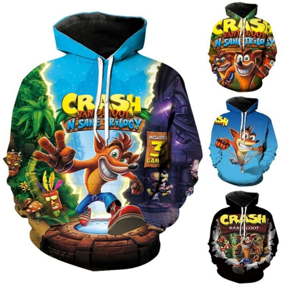 3D-принт Crash Bandicoot Hoodie Games Мужчины Женщины Мода Повседневный пуловер Hoodies S
3D-принт Crash Bandicoot Hoodie Games Мужчины Женщины Мода Повседневный пуловер Hoodies S