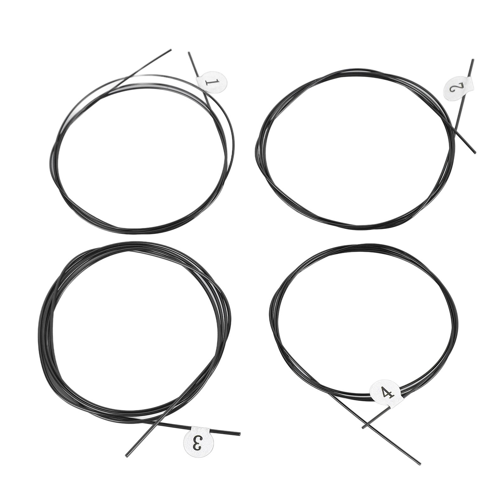 Ukulele Strings Black Nylon Warm Rich Sound Universal Ukulele Guitar Replacement Strings
Ukulele Strings Black Nylon Warm Rich Sound Universal Ukulele Guitar Replacement Strings