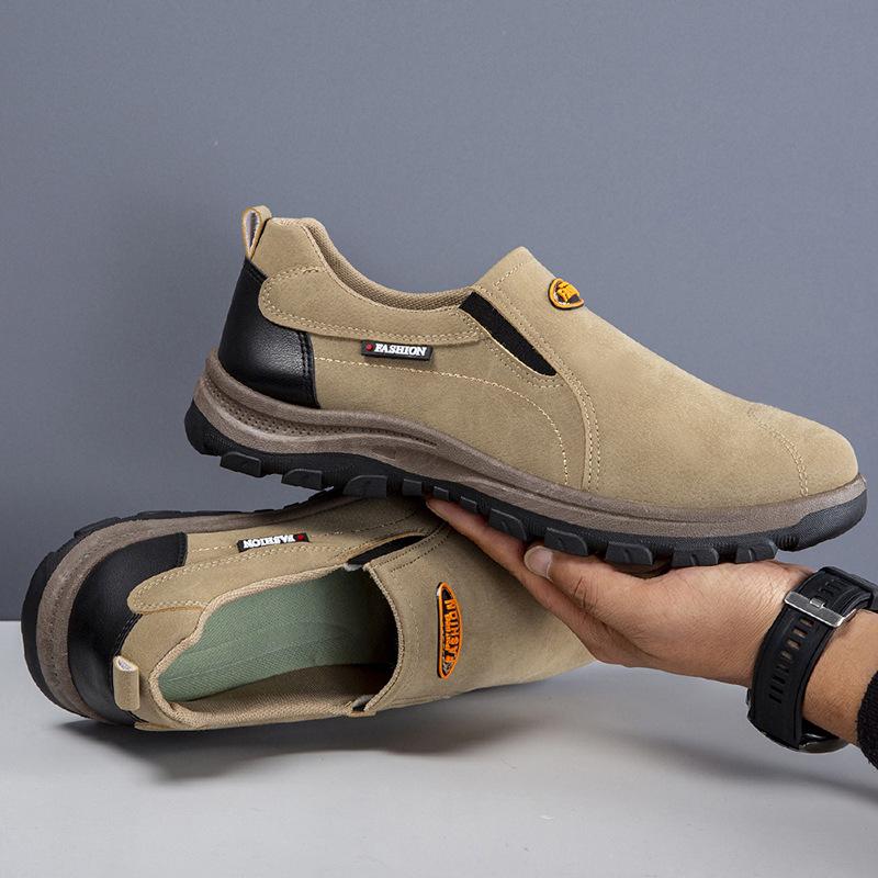 Outdoor hiking shoes waterproof leather casual shoes one pedal wear-resistant and non-slip 2025 spring foreign trade new men s shoes 46 хакі
Outdoor hiking shoes waterproof leather casual shoes one pedal wear-resistant and non-slip 2025 spring foreign trade new men s shoes 46 хакі