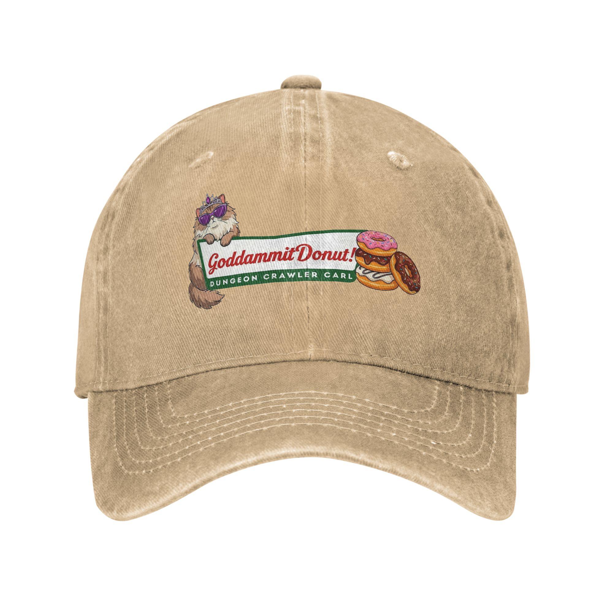 Fashion Goddammit Donut Dungeon Crawler Carl Baseball Caps Unisex Style Distressed Washed Headwear Outdoor Soft Caps Hat One Size хаки
Fashion Goddammit Donut Dungeon Crawler Carl Baseball Caps Unisex Style Distressed Washed Headwear Outdoor Soft Caps Hat One Size хаки
