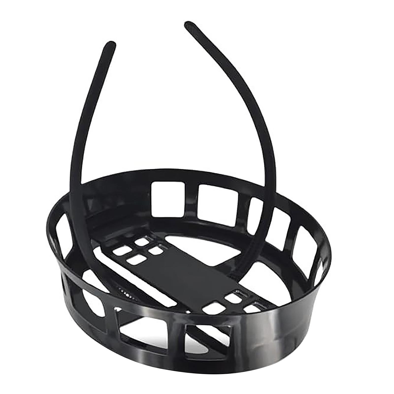 Round Plastic Basket with Handle for Kitchen Storage Organization Multi Purpose Holder for Home Office Use One Size чёрный
Round Plastic Basket with Handle for Kitchen Storage Organization Multi Purpose Holder for Home Office Use One Size чёрный