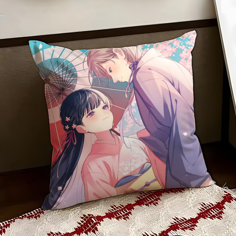 Anime My HHappy MMarriage Cushion Cover Reversible Soft Durable Pillow Cover Home Car MultiScene Use for Daily Comfort 30X30cm
Anime My HHappy MMarriage Cushion Cover Reversible Soft Durable Pillow Cover Home Car MultiScene Use for Daily Comfort 30X30cm