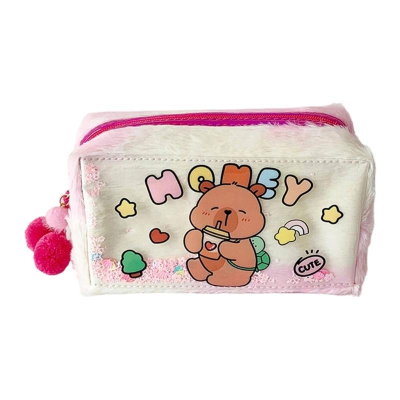Plush Animal Pencil Case Large Capacity Pencil Pouches Zippered Closure Pen Organiser Bag For Office School Supplies жёлтый
Plush Animal Pencil Case Large Capacity Pencil Pouches Zippered Closure Pen Organiser Bag For Office School Supplies жёлтый