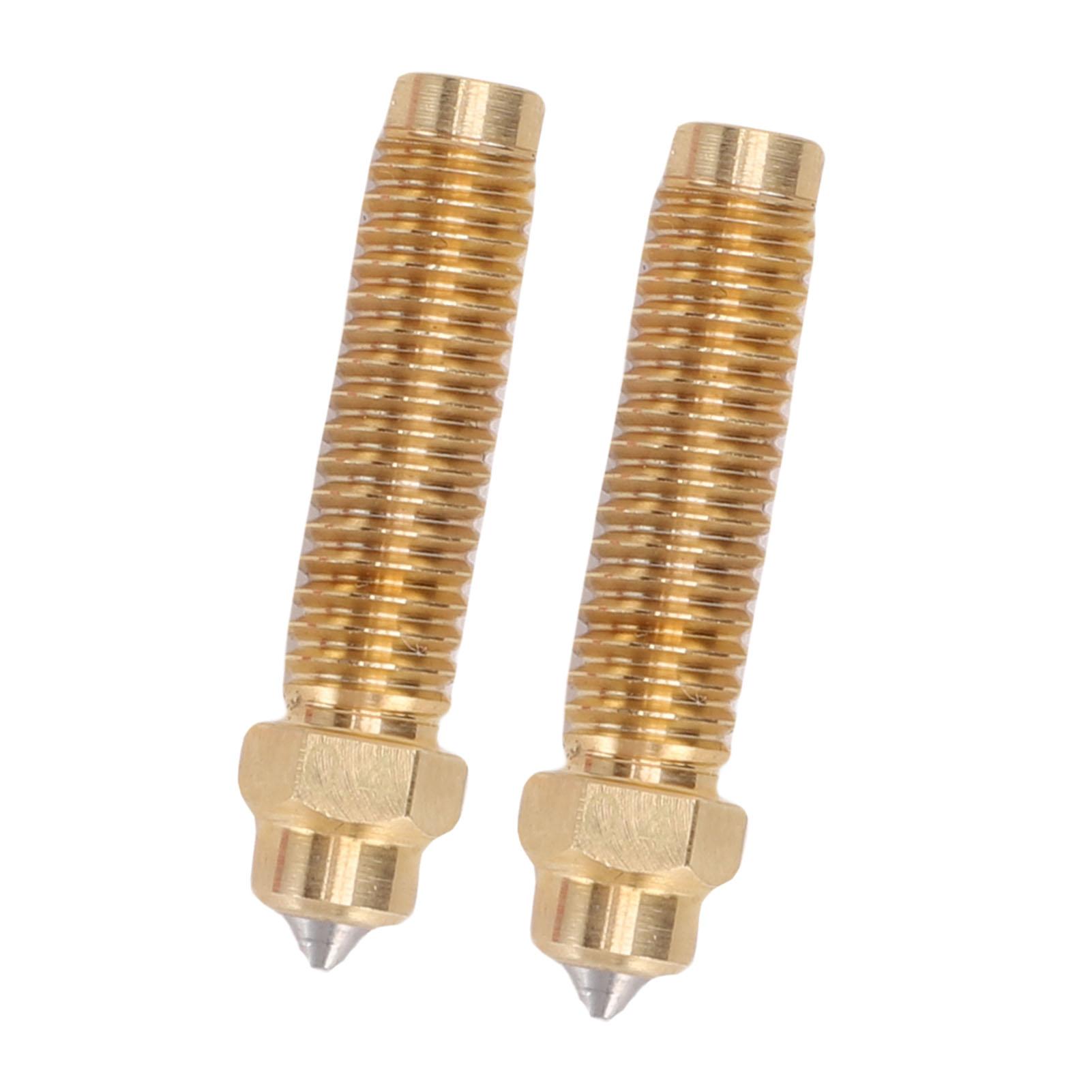 2PCS 0.4mm Nozzles Carbon 3D Printer Brass Hardened Steel High Bimetal Nozzle
2PCS 0.4mm Nozzles Carbon 3D Printer Brass Hardened Steel High Bimetal Nozzle