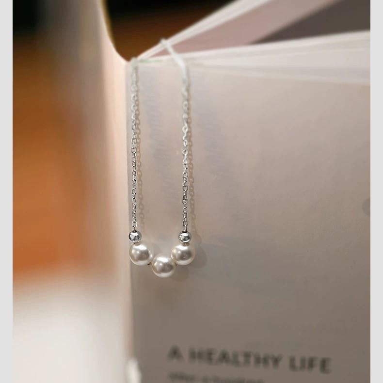 Минималистичное ожерелье из титановой стали с жемчугом в холодном стиле - Женская легкая роскошь, универсальная цепочка на ключицу
Минималистичное ожерелье из титановой стали с жемчугом в холодном стиле - Женская легкая роскошь, универсальная цепочка на ключицу