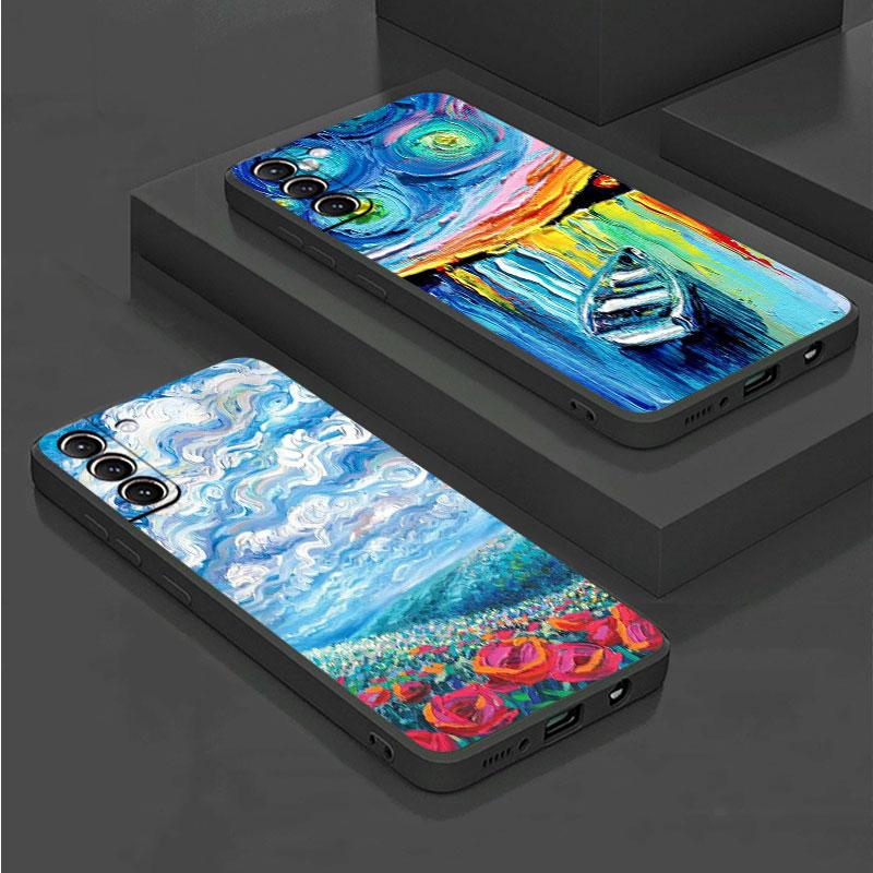 Эстетический чехол с краской Ван Гога для Samsung Galaxy S8 S7 S10 S21 S22 Plus S9 S21 Fe S20 Ultra 5g S10e, мягкий чехол из ТПУ
Эстетический чехол с краской Ван Гога для Samsung Galaxy S8 S7 S10 S21 S22 Plus S9 S21 Fe S20 Ultra 5g S10e, мягкий чехол из ТПУ