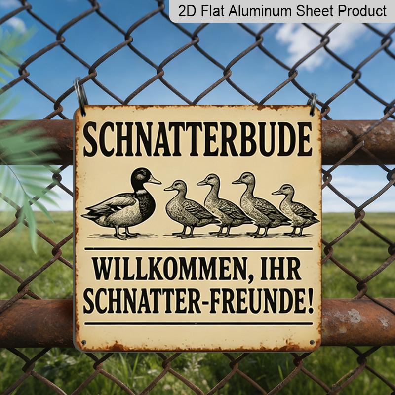 2D Flat 1pc, Vintage Metal Sign, Decorative Plaques and Ornaments, Animal Theme, Duck Humor Home Slogan, Porch, Patio, Balcony and Kitchen 20*20cm
2D Flat 1pc, Vintage Metal Sign, Decorative Plaques and Ornaments, Animal Theme, Duck Humor Home Slogan, Porch, Patio, Balcony and Kitchen 20*20cm
