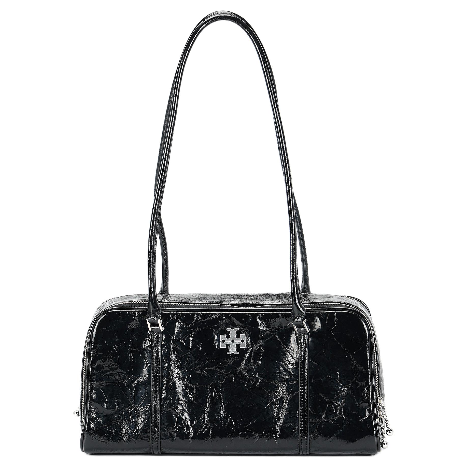 Tory Burch Embossed Metallic Double T Ruched Leather Tote Shoulder Bag Small Women bags Black 163622-001 Basic Set (Bag+Dust Bag)
Tory Burch Embossed Metallic Double T Ruched Leather Tote Shoulder Bag Small Women bags Black 163622-001 Basic Set (Bag+Dust Bag)