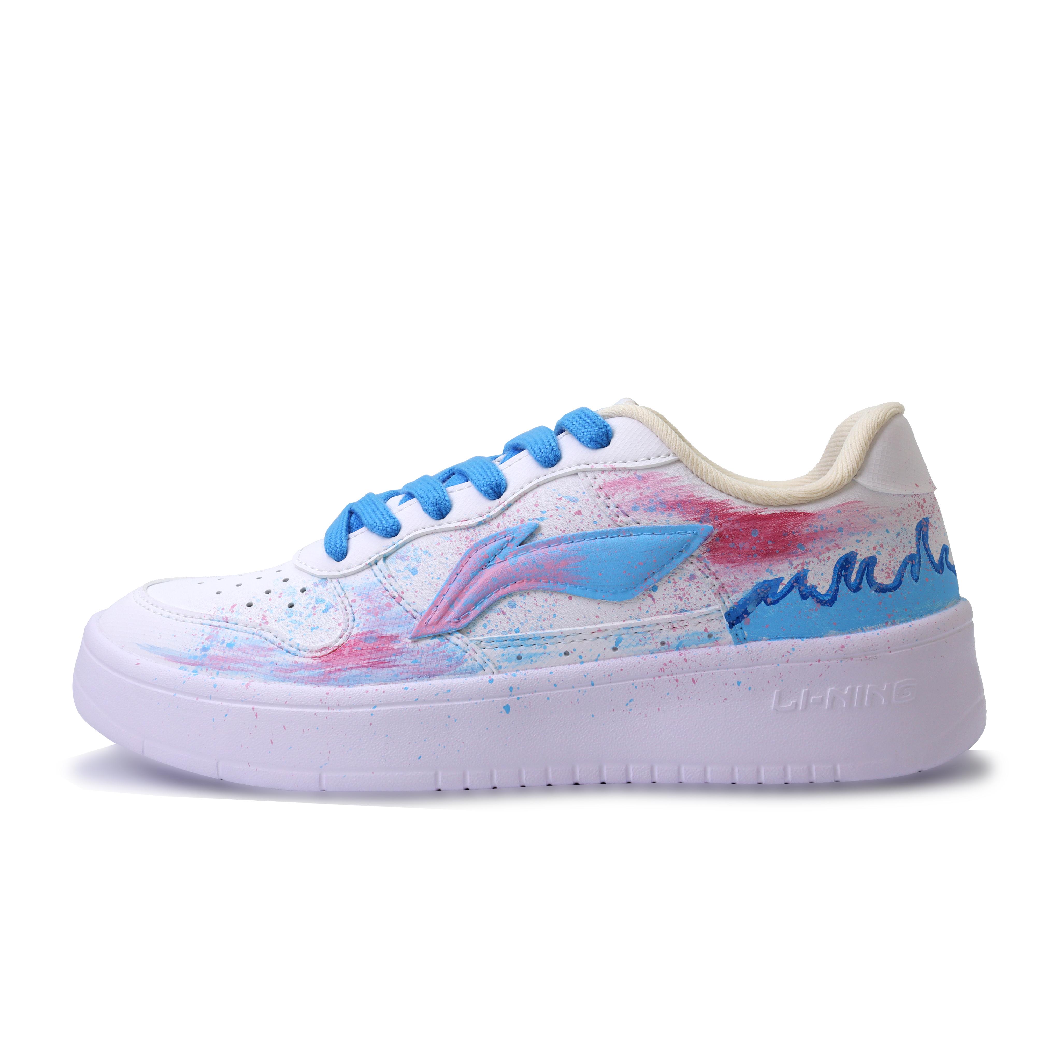 Li Ning Floating Boat Abrasion Resistant Breathable Low top Skateboard Shoes Unisex White Pink Blue AGCS420-6(Team1218-) 35.5
Li Ning Floating Boat Abrasion Resistant Breathable Low top Skateboard Shoes Unisex White Pink Blue AGCS420-6(Team1218-) 35.5